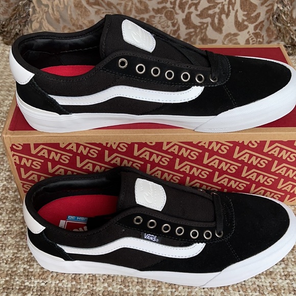 Vans CHIMA Pro 2 Suede/Canvas Black/White WMNS - Picture 3 of 16
